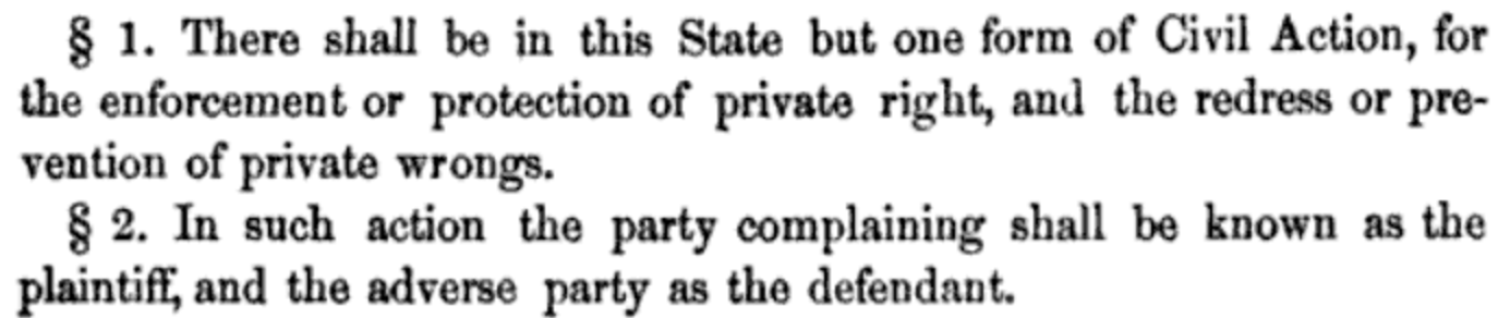 1851 California Laws 51 §§ 1&ndash;2.